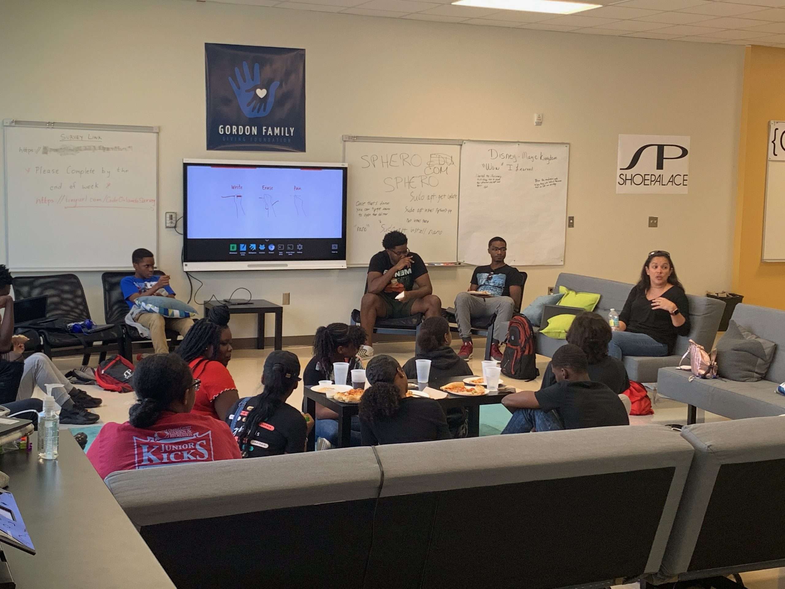 SIMETRI CEO at CodeOrlando event.