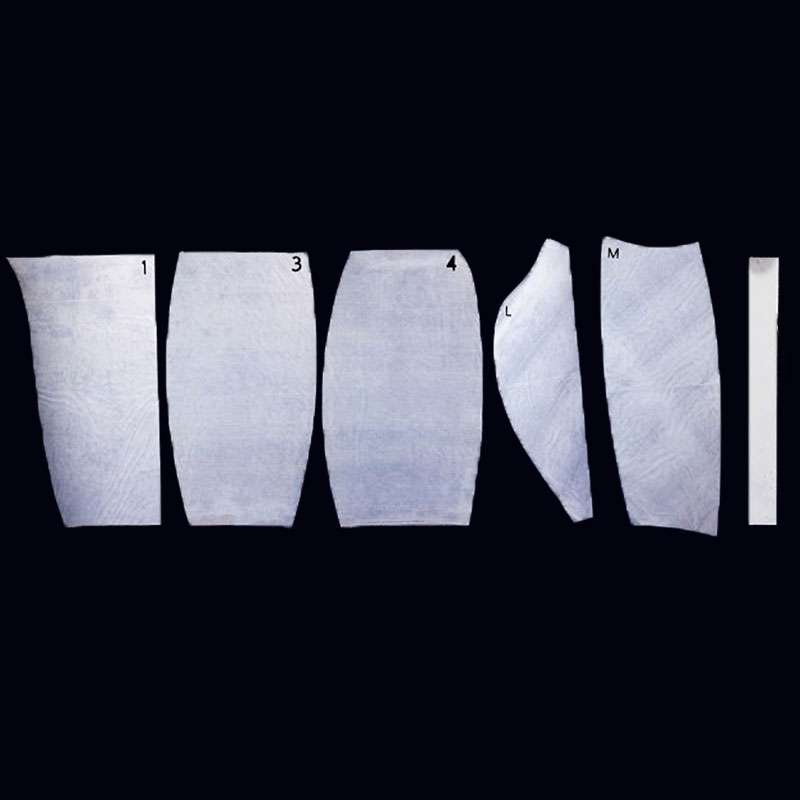 Lower Extremity Fasciotomy Part Task Trainer Fascia Set