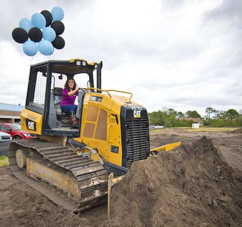 Angela Alban Ready for New Building