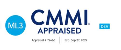 SIMETRI-CMMI-Dev-ML3-Appraisal-Logo-2024-1 CMMI Appraised Graphic logo stamp